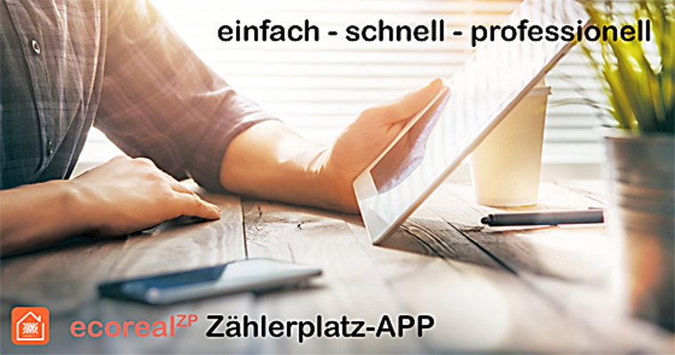 ecorealZP Zählerplatz-App ab sofort erhältlich